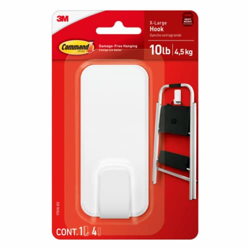 Command® X-Large Hook Perspective: front