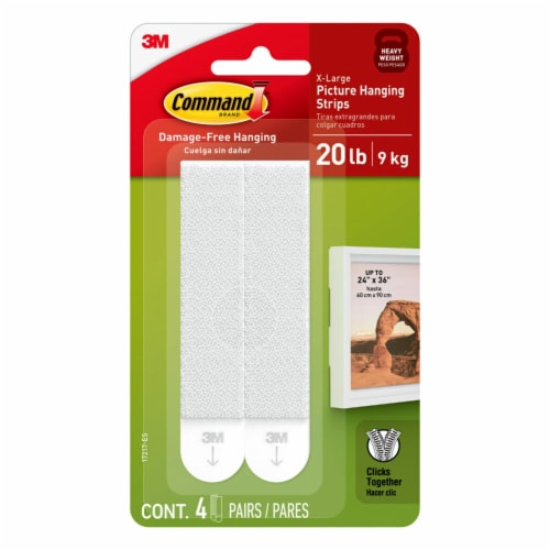 Command™ Damage-Free Large Picture Hanging Strips, 4 ct - Kroger