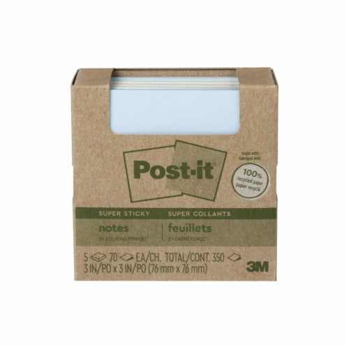 Post-It® Sticky Notes - Pastel Collection Perspective: front