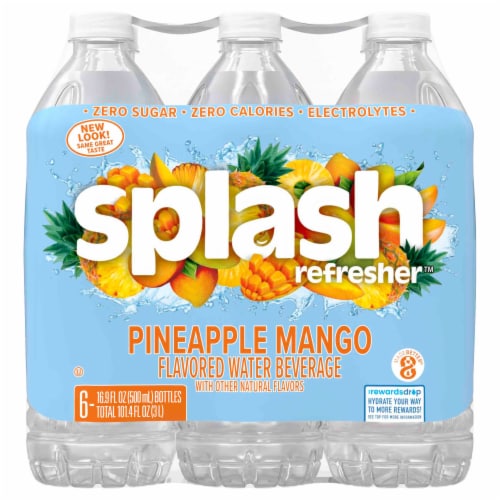 Splash Blast Pineapple Mango Flavored Water Beverage