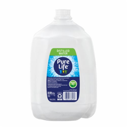 Pure Life Distilled Water Jug Perspective: front