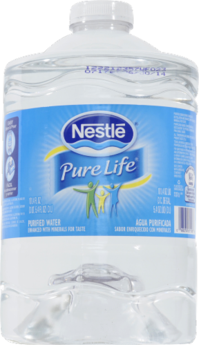 Nestle Pure Life Purified Water Perspective: front