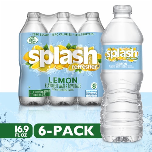 Splash Blast™ Lemon Flavored Bottled Water