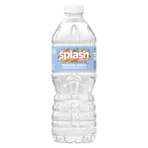 Splash Refresher™ Mandarin Orange Flavored Water Perspective: front
