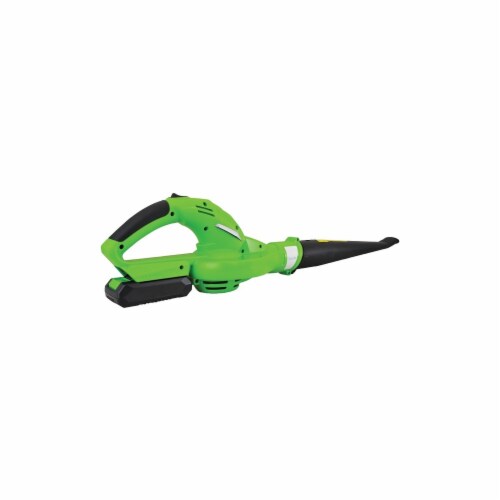 Serene-Life PSLHTM32 Electric Leaf Blower, Green Perspective: front