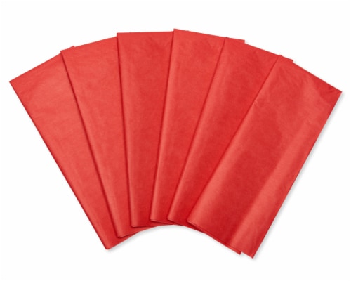 American Greetings Red Tissue Paper Perspective: front