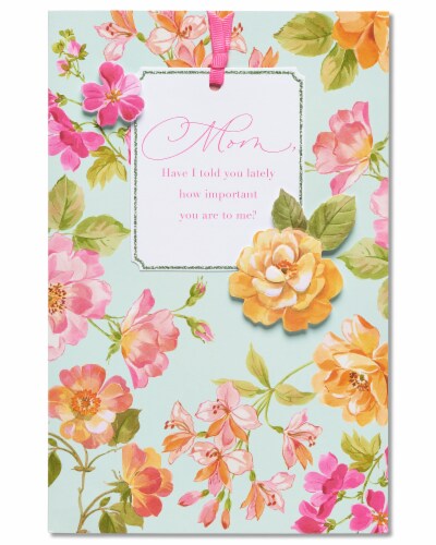 American Greetings Mother's Day Card from Daughter (Floral) Perspective: front