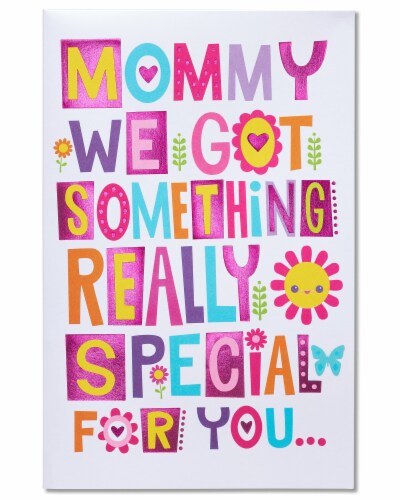 American Greetings Mother's Day Card from Kids (Something Special) Perspective: front