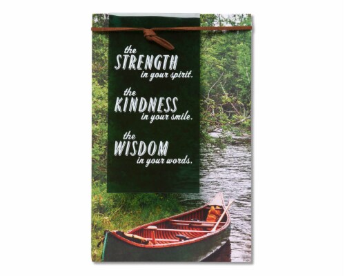 American Greetings Father's Day Card (Strength Kindness Wisdom) Perspective: front