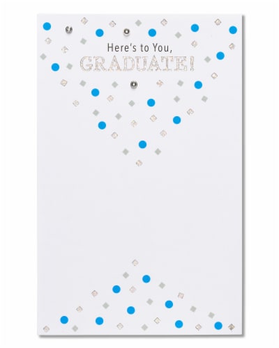 American Greetings Graduation Card (Here's to You) Perspective: front