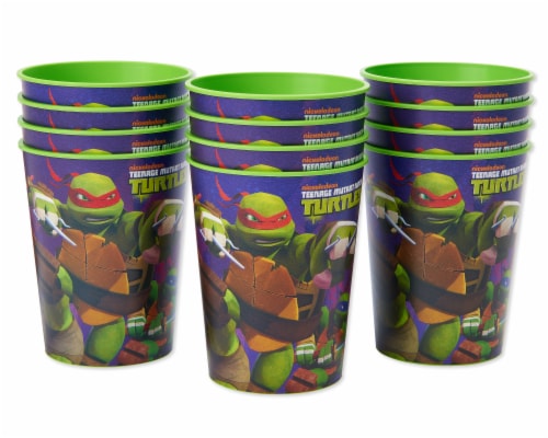 American Greetings Teenage Mutant Ninja Turtle Reusable Plastic Party Cups Perspective: front