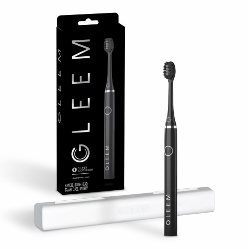 Gleem Black Electric Toothbrush Perspective: front
