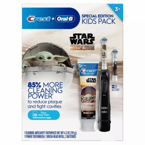 Oral B Kids Battery Toothbrush Crest Kids Toothpaste