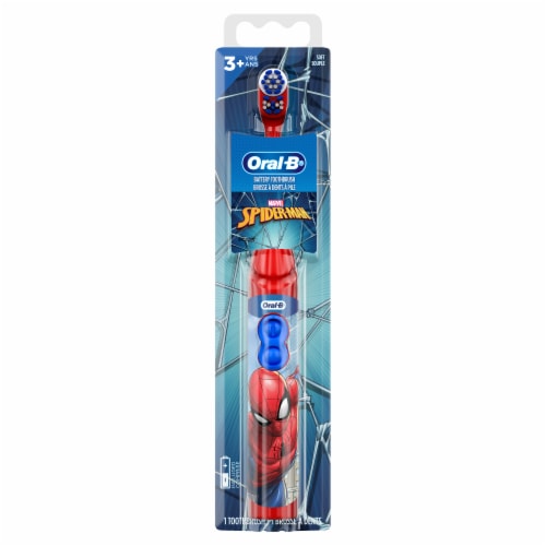 Oral-B® Kids Marvel Spider-Man Battery Toothbrush Perspective: front