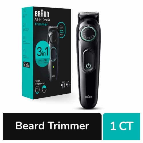 Braun All-In-One Styling Series 3 Rechargeable Grooming Trimmer Kit Perspective: front