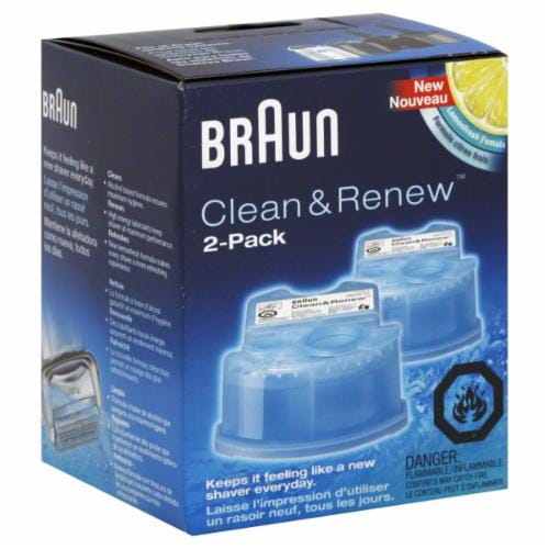 Braun Clean & Renew cartridge refills 2 pack