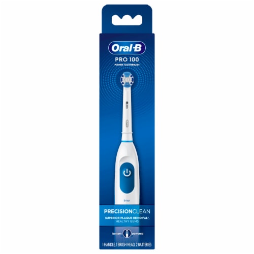 OralB Pro Health Precision Clean Battery Powered Toothbrush, 1 ct Kroger