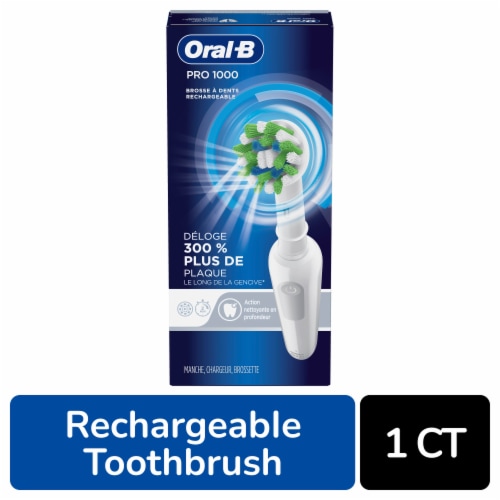 1000 White Electric Toothbrush, ct - Kroger