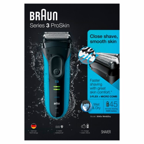Braun Series 3 ProSkin Electric Male Shaver Perspective: front