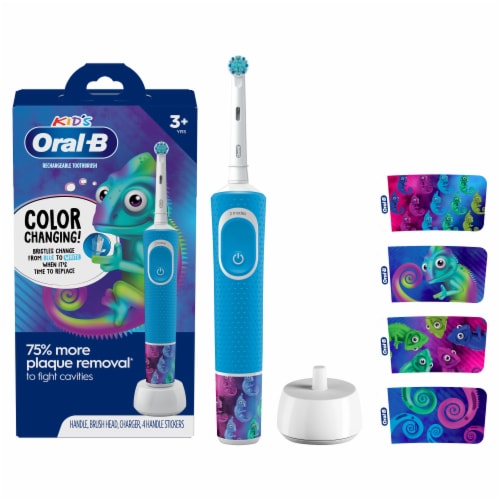 Oral-B Kids Electric Sensitive Toothbrush and Timer, 1 ct - Kroger