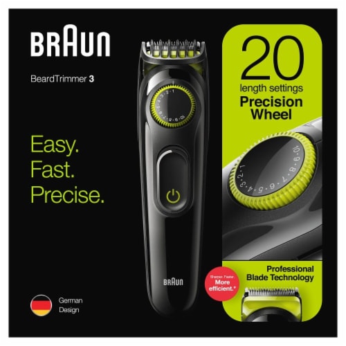 Braun Men's Beard Trimmer and Hair Clipper Perspective: front