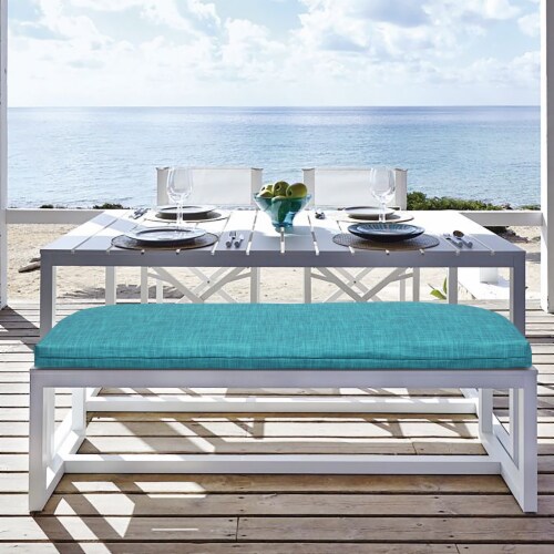 Aqua bench cushion 2025