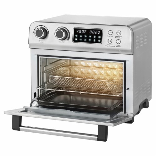 20.885-Quart 1,700-Watt Air Fryer Toaster Oven Perspective: front