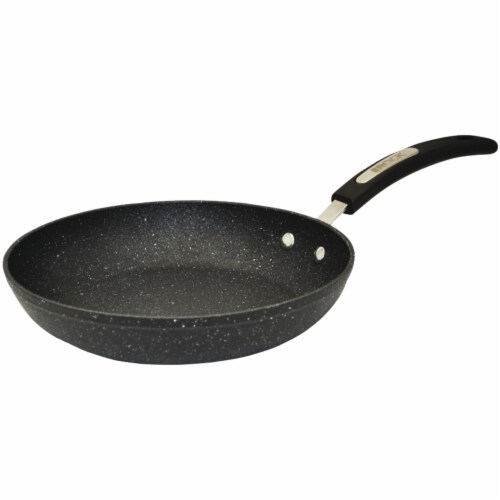 Starfrit The Rock Fry Pan with Bakelite Handle, 11 in. Perspective: front