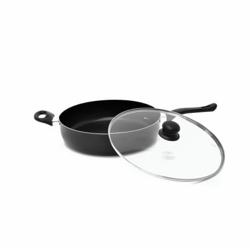 Starfrit 033156-004-0000 12-Inch/5.1-Quart King-Size Cooker with Lid Perspective: front