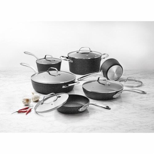 The Rock By Starfrit 12-Piece Cookware Set, 1 unit - Fry's Food Stores