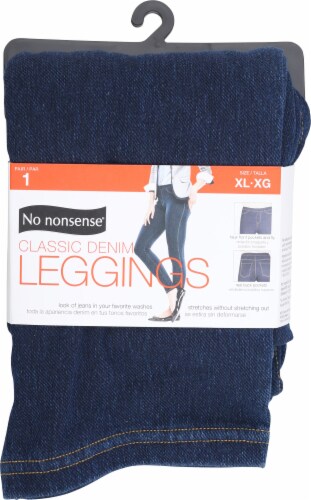 No nonsense® Classic Denim Leggings, XL - Kroger