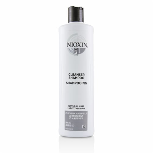 Nioxin Derma Purifying System 1 Cleanser Shampoo (Natural Hair, Light Thinning) 500ml/16.9oz Perspective: front