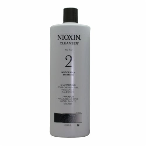 Nioxin Derma Purifying System 2 Cleanser Shampoo (Natural Hair Progressed Thinning) Perspective: front