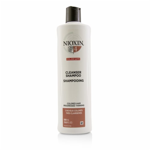 Nioxin Derma Purifying System 4 Cleanser Shampoo (Colored Hair, Progressed Thinning) Perspective: front
