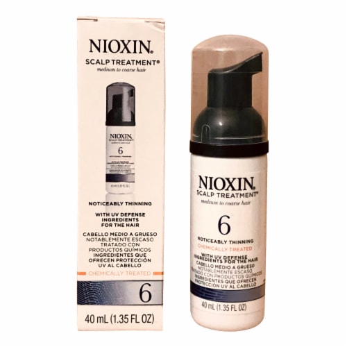 Nioxin Scalp Treatment Noticeably Thinning Hair 6 1.35 OZ Perspective: front