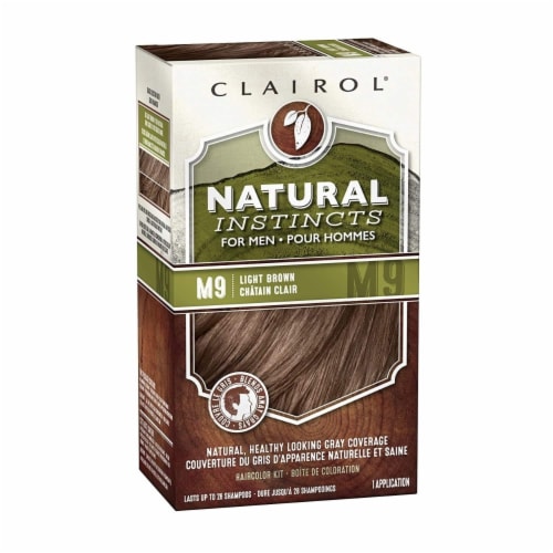 Clairol® Natural Instincts Semi-Permanent Light Brown Hair Dye Kit for Men,  1 ct - Fry's Food Stores