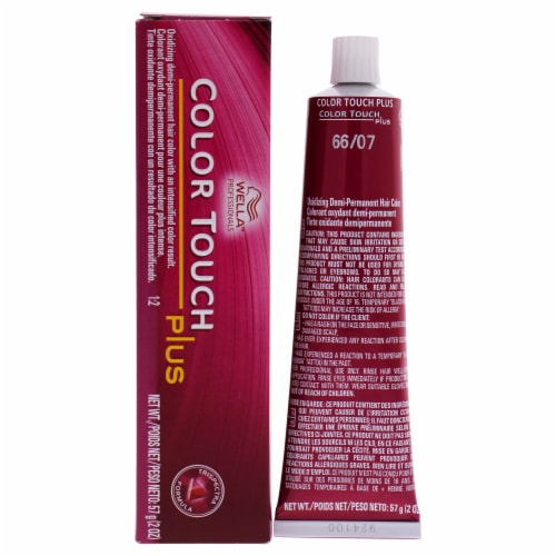 Wella Color Touch Plus DemiPermanent Color 66 07 Intense Dark BlondeNatural  Brown Hair Color, 2 oz - Ralphs