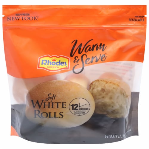 Rhodes® Warm 'N Serv™ Soft White Rolls Perspective: front