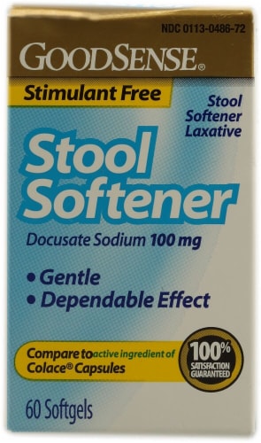 Good Sense  Stool Softener Perspective: front