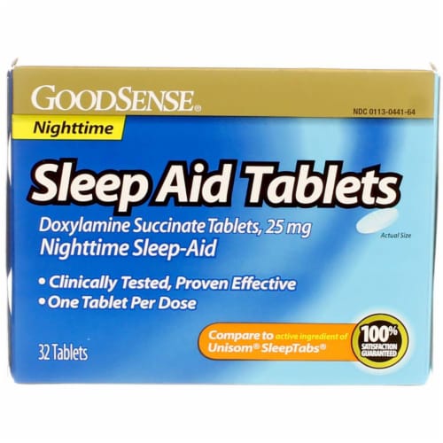 Good Sense Nighttime Sleep Aid Tablets Perspective: front