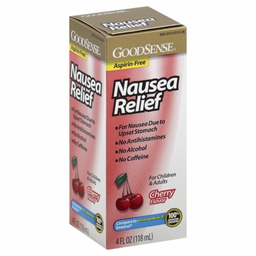 GoodSense® Cherry Flavor Nausea Relief Medicine for Children & Adults