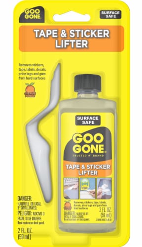 Goo Gone Tape & Sticker Lifter Adhesive Gum Remover, Surface Safe