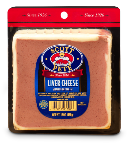 Scott Pete Liver Cheese Perspective: front