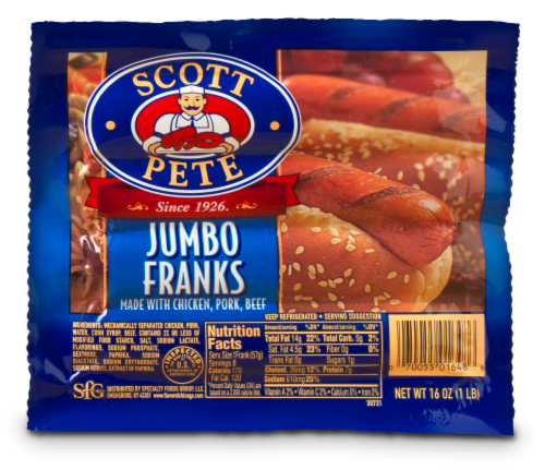 Scott Pete Jumbo Franks Perspective: front