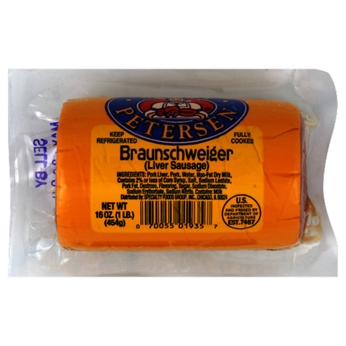 Scott Petersen Braunschweiger (Liver Sausage) Perspective: front
