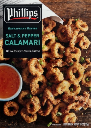 Phillips Restaurant Recipe Salt & Pepper Calamari Perspective: front