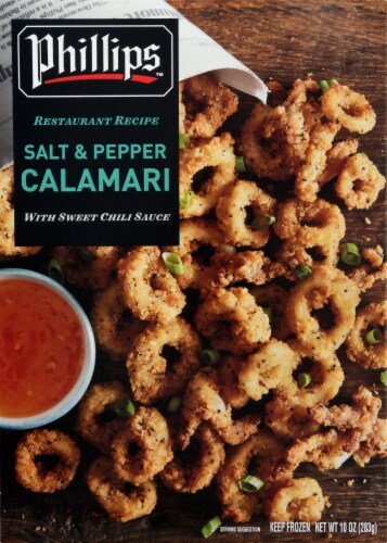 Phillips Restaurant Recipe Salt & Pepper Calamari Perspective: front