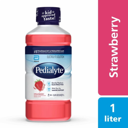 Pedialyte® Strawberry Ready-to-Drink Electrolyte Solution Drink