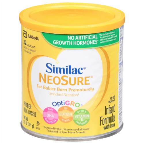 Similac® NeoSure® OptiGro Iron Powder Infant Formula Perspective: front