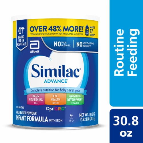 Similac® Advance® OptiGro Powder Infant Formula with Iron